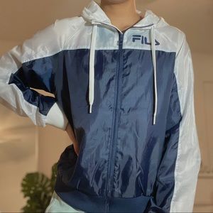 Fila women’s cropped windbreaker